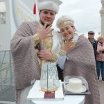 Первая пара из Калмыкии заключила брак на всероссийском фестивале