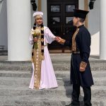 Еще одна пара из Калмыкии заключила брак на всероссийском фестивале