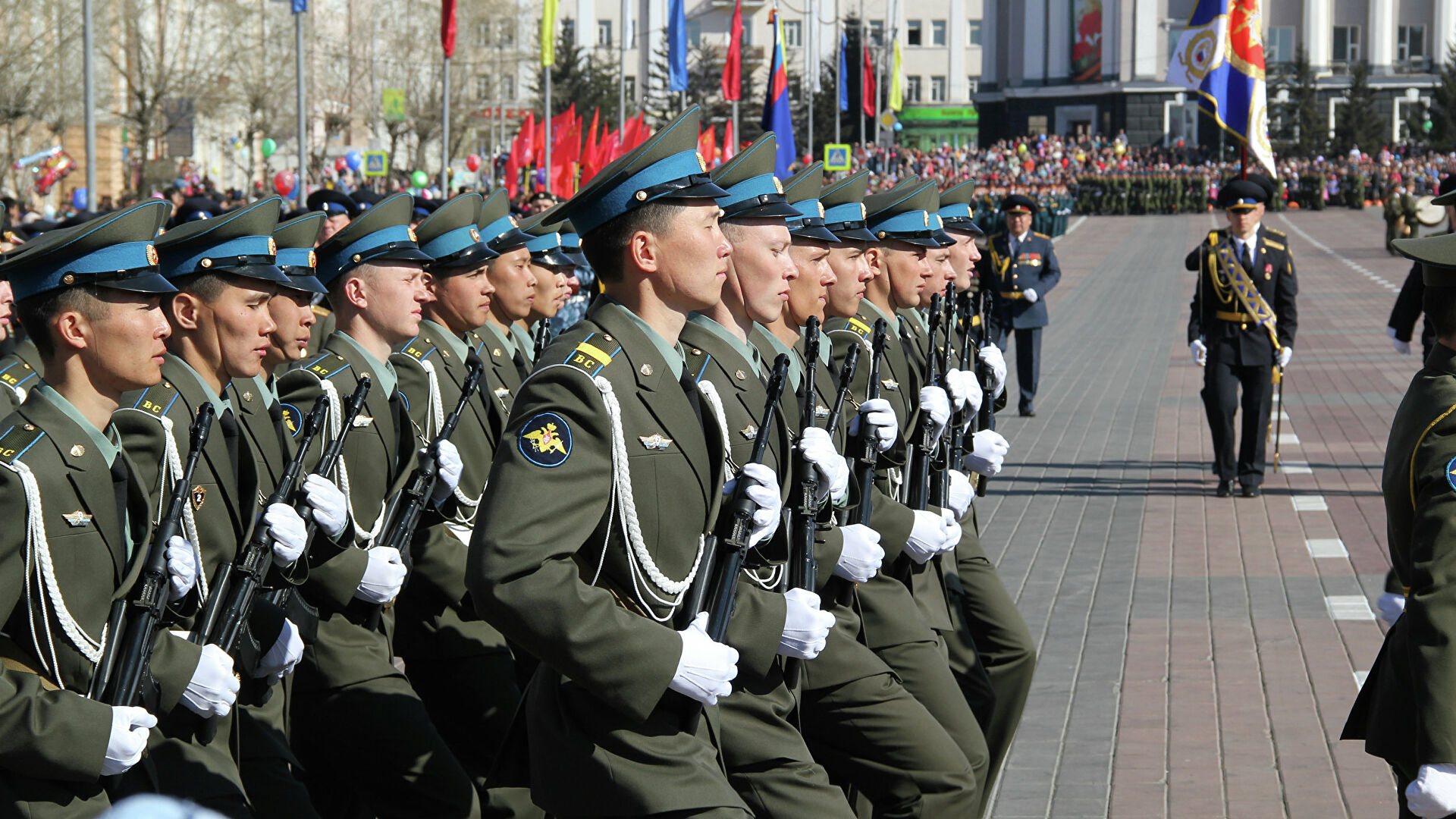 Военные Монголии впервые принимают участие в параде в Улан-Удэ – Степные  вести