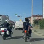 В Элисте задержали подростка на мотоцикле 