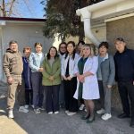 Калмыцкие медики принимают пациентов в Антраците