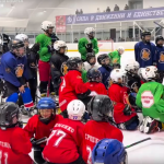 Юные хоккеисты Калмыкии сыграли с Иваном Новосельцевым