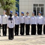 В Калмыкии прошел смотр строя и песни  