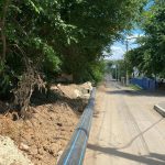На одной из улиц Элисты продолжается ремонт водопровода  