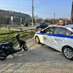 В Элисте задержали подростка на мопеде  