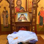 В Казанском соборе в Калмыкии освятили медицинские халаты