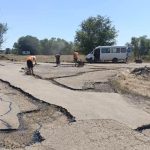 В селе Калмыкии готовятся к ремонте дорог