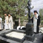 В храме Элисты сегодня перезахоронили останки Семена и Марии Бондаренко