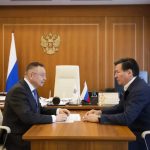 Глава Калмыкии в Москве встретился с министром строительства и ЖКХ России