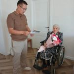 Элистинку поздравили с 97-летием