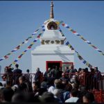 В Калмыкии после реконструкции открыли комплекс буддийских ступ
