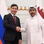 Глава Калмыкии в Москве встретился с Чрезвычайным и Полномочным послом Катара