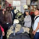 Школьники Калмыкии познакомились с работой огнеборцев
