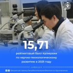 Калмыкия улучшила позиции в рейтинге научно-технологического развития