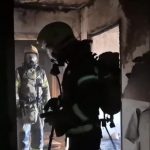 В Элисте произошел пожар в многоквартирном доме