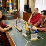 Глава Калмыкии обсудил с камбы-ламой Республика Тыва духовные и культурные связи