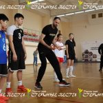 Калмыцкие волейболисты перенимали опыт у олимпийского чемпиона