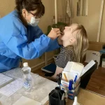 Медики Калмыкии продолжают прием в Антраците 