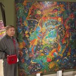 «Цвет – мой свет»: в Москве проходит  выставка памяти Дмитрия Санджиева