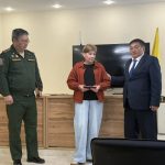 Родным передали орден Мужества погибшего участника СВО из Калмыкии