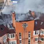 В Элисте загорелась квартира в 9 микрорайоне 
