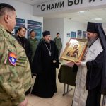 Архиепископ Юстиниан освятил штаб калмыцкого казачьего округа