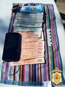 Полицейские района Калмыкии задержали курьера мошенника