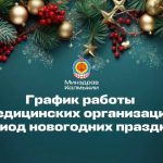 В Калмыкии стал известен график работы медорганизаций на новогодние праздники