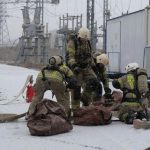 В Элисте провели пожарные учения