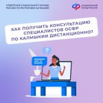 Жителям Калмыкии рассказали, как получить консультацию специалистов СФР