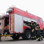 В Калмыкии росгвардейцы и спасатели провели совместное занятие