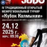 В Калмыкии будут соревноваться юные дзюдоисты округа