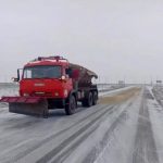 В Кетченеровском районе Калмыкии дорожные службы перешли на усиленный режим работы