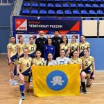 «Ураланочка» продолжает выступления в первой лиге чемпионата России по волейболу 