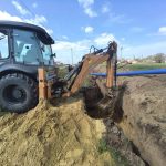 В Яшалте приступили к прокладке нового водопровода