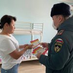 В Калмыкии продолжают устанавливать бесплатные пожарные извещатели