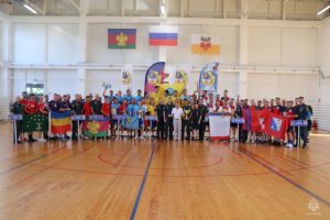 Спасатели Калмыкии взяли золото по волейболу