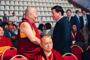 Делегация Калмыкии участвует в международном буддийском форуме