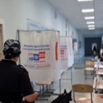 Избирательные участки под охраной четвероногих профи